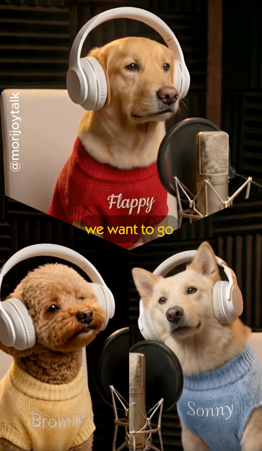 Custom Lipsync Video (Three Pets)