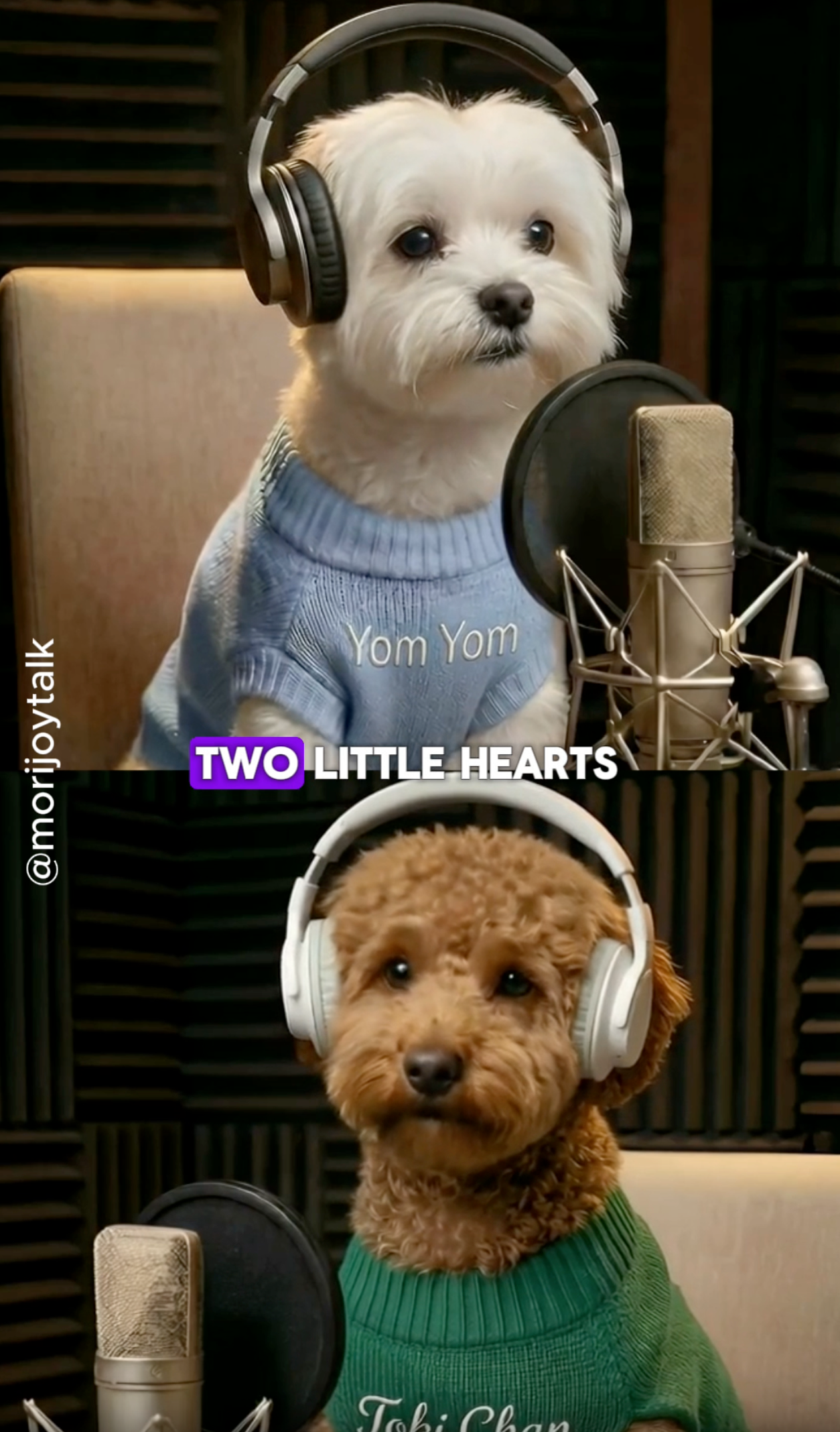 Custom Lipsync Video (Two Pets)